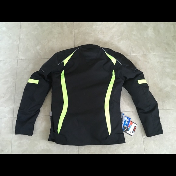 NWT Women’s GMA Galaxy Moto Waterproof Motorcycle Jacket, Size Small - Picture 8 of 8